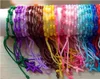 Handmade Lucky плетеный веревочный узел очарование браслеты нейлоновые струны поперечного браслета декор для женщин девушки