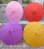 Nieuwe handgemaakte Chinese transparante parasols parasols bruids bruiloft parasols s / l maat