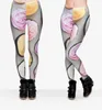 Wholesale- 3D Print Muffin Spring Casual Jeggings Women Leggings Pink Fiess Legging Pants Elastic Sexy Leggins Winter Swarm Legins Girls