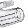Glas aska catcher 90 grader Rökning Tillbehör Duschhuvud Sida glasfog i 90 graders vinkel med 4 storlekar DHL