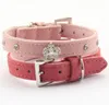 Armi Store Rhinestone Crown Charm Dekoracja Pet Dog Cat Collar Princess Obroże dla psów 6041024 Szczeniaki Smycze Dostawy G485