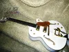 Wit G6136T Semi Hollow Body F Gat Dream Elektrische Gitaar Vibrato Tailpiece Gold Sparkle Binding Thumbnail Inlay