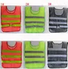 Vêtements de sécurité gilet réfléchissant gilet à grille creuse haute visibilité avertissement sécurité travail Construction gilet de circulation KKA1464