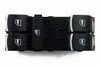 ForTouran Tiguan Passat B7 CC Golf MK5 MK6 Driver Side Master Window Lifter Switch Controller Schakelaar Verchroomde 5ND 959 857