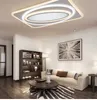 Современный акриловый светодиодный потолочный светильник квадратных люстр светильники для гостиной спальни украшения