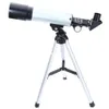 Freeshipping 360/50mm Refractive Monocular Telescope Tripod HD Space Monocular Spotting Scope Telescopes professional