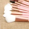 Brosse de maquillage 12pcs Pro Gradient à paupières Gradient Brushes avec Brush Bucket Multi fonction BB Cream Brusher Eyline Cosmetic Tool1797371