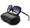 Mode Zonnebril Dames Mannen Merk Designer Zonnebril Gafas de Sol met Case Vrouwen Vintage Oculos de Sol Feminino