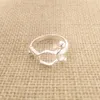 Nuevos anillos de moda, anillo de molécula de dopamina, joyería química, neurotransmisor, anillos de ciencia para mujeres, hombres, regalos de fiesta y festivales EFR037