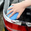 Groothandel - (10 stuks / partij) Auto washer Blauw Microfiber Wax applicator Polijsten Sponsen Pads 5 "Diameter Sponsen Auto Motorfietsen Accessoires