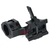 Tactical Auto Lock Release Quick Cantilever 25mm/30mm anel de escopo 2 "da posição de escopo para frente Picatinny tecelão QD Mount Black