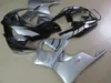 Eftermarknad Body Part Fairing Kit för Honda CBR919RR 98 99 Silver Black Fairings Set CBR 900RR 1998 1999 OT29