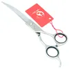 7.0inch Meisha Hot Grooming Saxar för husdjur JP440C Professionell skärning Tunna Curved Dog Cat Shears Tesoura valp, HB0043