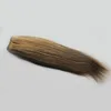 100% Tessuto Dei Capelli Umani Bundles 1 pz / lotto Non Remy Estensioni Dei Capelli dritto 100g tessuto brasiliano fascio di capelli 4/27 PIANO COLOR Spedizione Gratuita