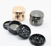 Herb Grinder 4 lagen 63mm mentale zinklegering slijpmachines voor droge tabak kruiden kruidenmolen pollen catcher crusher-slijper