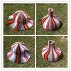 Moda de verão vaso papel boné S forma e com a forma de onda superior variedade de cores opcional cor misturada
