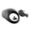 Universal Headlight Plast Front Visor Fairing Cool Mask Bezel för 883 XL1200 Dyna Sportster FX XL Motorcykel Bil Styling Headlamp