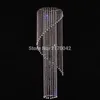 20 pièces/lot cristaux suspendus pièce maîtresse de mariage bricolage cristaux suspendus en métal pour la décoration d'événement de mariage accessoires de support de fleurs