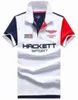 Novo 2017 Nova moda vestuário Hackett Esporte HKT Corrida polo homens camisa estilo verão luva curto dos pólos polos Londres Brit