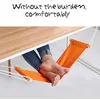 Wholesale- Easy Disassemble Travel Foot Rest Hammock Relieve Foot Fatigue Stand Office Home Leisure Desk Feet Rest Hammock