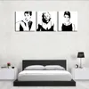 3 Stücke Marilyn Monroe und Audrey Hepburn Gemälde Bild Druck auf Leinwand mit Holzrahmen für moderne Home Wanddekoration