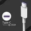 Cavo USB tipo C da 5 A Cavo dati di sincronizzazione di ricarica rapida Cavi di ricarica Linea di ricarica Alta qualità 1 m/3 piedi
