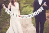 結婚結婚結婚式のバナーセット - フロント、ブライダルシャワーとエンゲージメント写真のプロップ、車の装飾のoshipのための結婚式の装飾