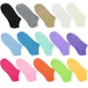 Wholesale-Hot New Women's Socks Cotton Short Ankle Boat Low Cut Socks Crew Casual calcetines Girls Cute Socks 15 Candy Colors Z1