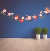 Christmas decorations creative paper pull flag cartoon flag atmosphere layout hotel shopping malls decorations BF010 mix order