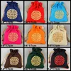 14x17 cm Embroidered Lucky Drawstring Pouch Cotton Linen Jewelry Storage Bag Chinese Style Candy Tea spices Packaging Bags 50pcs/lot