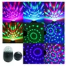 LED Colorful Bicycle Disco DJ Effect Stage Light Mini Portable USB Rechargable RGB Rotating Light with Bicycle Clip (1PCS)