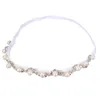 Little girls Pearl with Elastic Headbands Crystal pearl headband for Newborn Infantil Photographed props Bebe Birthday gift
