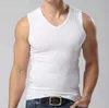 Good A++ Men's Tank Tops wide-sleeved cotton Slim-style summer youth tight-bottomed shirt sports t-shirt vest TM013 Mens Tanks Top