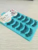 5 parsSet False Eyelashes Black Cross Fake Eyelash Natural Long Make Up Eye Lash Extension7314889