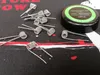 Alien Clapton Zakładowe cewki z cewką Clapton Premade Cewki owinięte predytowane SS316L GEREDING Materiał ze stali nierdzewnej SS 316L Druty dla RDA RBA