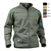Camouflage Windbreaker Tactical Outdoor Jacket Sport Woodland Jakt Kläder Skytte Coat Combat Kläder NO05-208