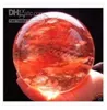 Wholesale RARE Red QUARTZ CRYSTAL SPHERE BALL size 80MM +stand