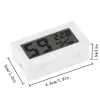 2023 Mini Digitale LCD Indoor Handige Temperatuursensor Vochtigheidsmeter Thermometer Hygrometermeter