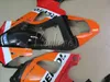 Högkvalitativ Bodywork Fairing Kit för Yamaha YZFR1 2000 2001 Orange Svart Fairings Set YZF R1 00 01 IT21