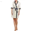 женская кимоно халат до колена халат сексуальное женское белье спящая одежда короткая женская шелковая одежда кружева ночная одежда невесты халаты1
