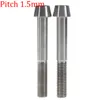 Wanyifa 2PCS M10 x 70mm Titanium GR5 TI Bolts Socket Head M7x40mm För Cykel Motorcykel Bilram