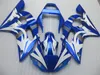 Fairing Kit voor Yamaha YZF R6 98 99 00 01 02 Blauw Wit Carrosserie Backings Set YZFR6 1998-2002 OT04