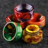 Epoxy Resin Drip Tip Newest Design Wide Bore 810 Mouthpiece for TFV8 Tfv8 Big Baby Tfv12 Kennedy 528 Acrylic box packaging DHL Free