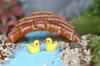 30st Fritt Shiping Partihandel Slitstark tecknad Dekorativ Duck Garden Miniatyrer Mini Garden Resin Craft for Wedding and Home Garden Planting