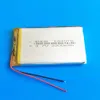 EHAO 604070 3,7 V 2200mAh Li polímero batería recargable de litio celdas de alta capacidad para DVD PAD GPS banco de energía Cámara E-books grabadora