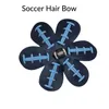 Baseball / Softball / Football Hair Bow! Wykonane z prawdziwego baseballu / softball !!