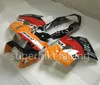 Motorcycle Fairing kit for HONDA VFR800 98 99 00 01 VFR 800 1998 1999 2000 2001 ABS Orange Red Black Fairings set+3gifts VB01v5