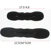 2x Black Magic Foam Sponge Haar Styling Donut Bun Maker Voormalige Franse Twist Tool # R48