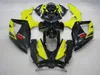 Hochwertiges Spritzguss-Verkleidungsset für Suzuki GSXR600 08 09 10, gelb-schwarzes Verkleidungsset GSXR750 2008 2009 2010 OI19