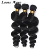 Norek Brazillian Body Wave Wiązki Virgin Human Hair Wees Wefts 8-34inch Nieprzetworzone Peruwiańskie Malezyjskie Indian Bulk Ludzkie Przedłużanie Włosów